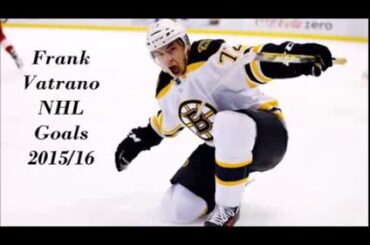 Frank Vatrano NHL Goals 2015/16