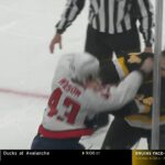Jarred Tinordi fights Tom Wilson 3/5/21