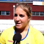 Fanny Roos (SWE) after Shot Put U23