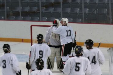 Niagara IceDogs defenceman Mason Howard at training camp