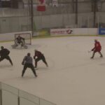 Crosby & MacKinnon practicing together