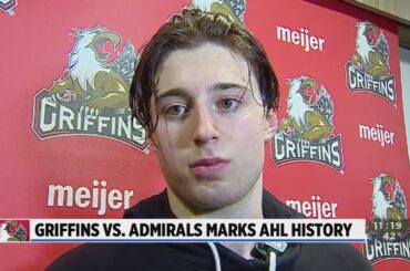 Griffins, Admirals make AHL history with point-streak matchup