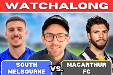 South Melbourne v Macarthur FC | Live Watchalong | Australia Cup Semi-Final