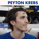 "I Stepped on the Ice and Had a Breakaway" | Peyton Krebs Following a 6-1 Preseason Win