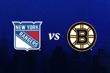 Preseason Game 1: New York Rangers @ Boston Bruins Recap