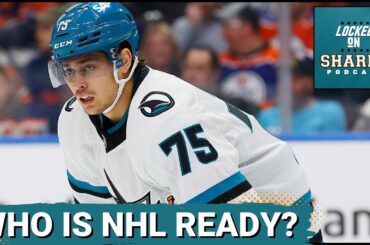 Danil Gushchin And Luca Cagnoni Push For Jobs As The San Jose Sharks Win 3-2 Over Ducks