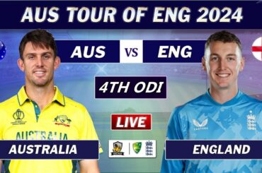 AUSTRALIA vs ENGLAND 4th ODI MATCH LIVE COMMENTARY | AUS vs ENG LIVE