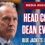 Columbus Blue Jackets vs. Washington Capitals Preview 😤 Head Coach Dean Evason | Pregame Media