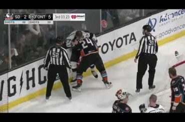 Recap: San Diego Gulls at Ontario Reign, 1.14