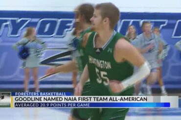Huntington University's Zach Goodline named NAIA First Team All-American