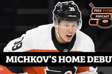 Matvei Michkov scores goal, records assist in preseason game in Philadelphia | PHLY Flyers Podcast