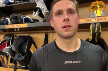 Casey DeSmith, on giving up six goals … and winning