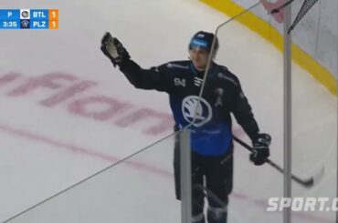 Kristiāns Rubīns Goal vs Bili Tygri Liberec 27.09.2024 | Tipsport Extraliga