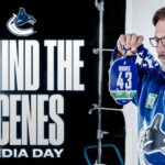 Behind the Scenes at Canucks Media Day