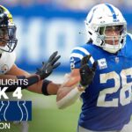 Pittsburgh Steelers vs. Indianapolis Colts | 2024 Week 4 Game Highlights