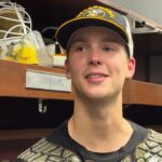 Joel Blomqvist speaks on his performance for Penguins in Detroit
