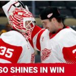 Red Wings beat Penguins: Nate Danielson Scores
