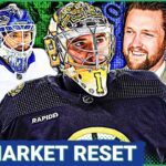 Jeremy Swayman's connection to the Vancouver Canucks