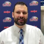 Saginaw Spirit coach Chris Lazary talks about Michael Misa’s 2-goal OHL debut