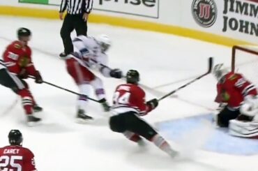 Duclair buries gorgeous saucer pass from Nash