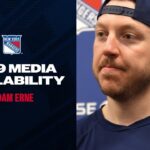NYR 2024-25 Preseason: Adam Erne Media Availability | Sept. 29, 2024