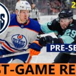 Post-Game Recap: Edmonton Oilers 2, Seattle Kraken 6 | Pre-Season
