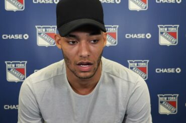 K'Andre Miller End of Season Media Availability | New York Rangers