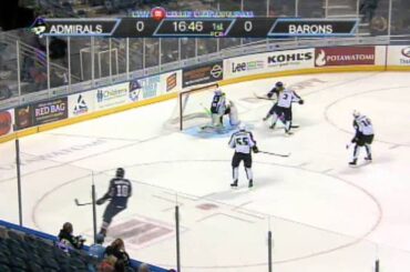 Hellberg Stops the Barons