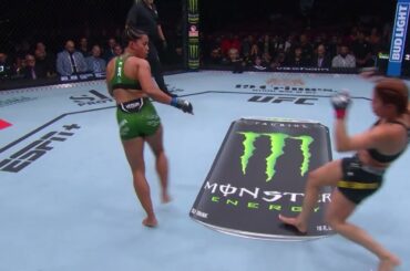 Puja Tomar Leg Kick Dropdown #UFC