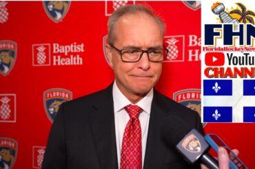 Paul Maurice, Florida Panthers End Preseason with Win Over LA Kings in Quebec City