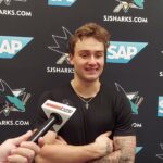 San Jose Sharks-2024 Training Camp Day 3-Thomas Bordeleau