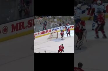 Luke Schenn Blasts One By The Goalie!!! (2010) #leafs