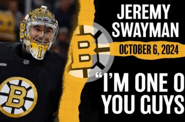 Jeremy Swayman Expresses Gratitude After Signing Extensions With Bruins