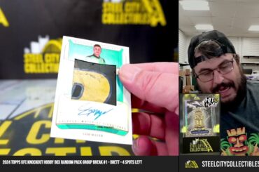 2023 Panini National Treasures Racing Hobby Box Random Card Group Break #5 - Brett