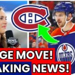 BLUE LINE BOOST: Evan Bouchard SIGNING with Canadiens | Montreal Canadiens News