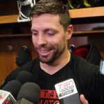 Travis Green, Drake Batherson, and David Perron Media Availability - Oct. 7