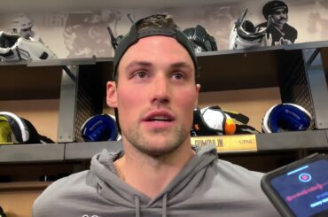 Brian Dumoulin on incredible assist vs. Predators