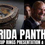 First Look at Florida Panthers 2023 Stanley Cup Rings With Bill Zito & Special Ring Presentation