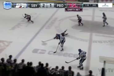 Adam Ruzicka 35th goal in season Sudbury Wolves (OHL) 18/19