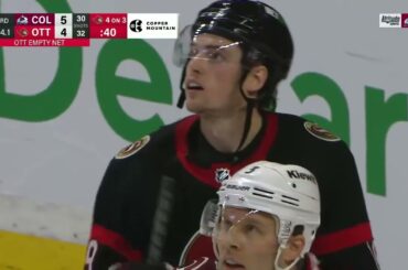 Johansson denies Sens at the end