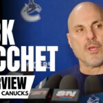 Rick Tocchet Discusses Vancouver Canucks Season Outlook Before Opening Night vs. Calgary Flames