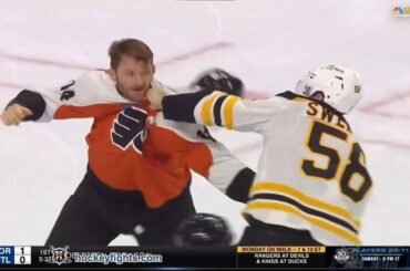 Billy Sweezey vs Sean Couturier Sep 28, 2024