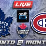 Toronto Maple Leafs vs Montreal Canadiens LIVE Stream Game Audio | NHL Opening Night Gamecast & Chat