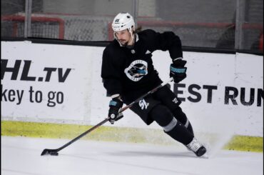 San Jose Sharks' Erik Karlsson’s first practice: “He came as advertised”