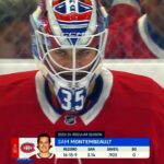 He was a problem last night..