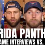 Paul Maurice, Sam Bennett, Evan Rodrigues & Jonah Gadjovich Recap Florida's Opening Night vs. Boston