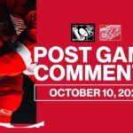 Dylan Larkin, Alex DeBrincat, Derek Lalonde Post Game Comments | Oct. 10, 2024 vs PIT