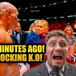 1 MINUTES AGO! K.O! Mike Tyson vs Jake Paul 2024 full match! jake paul vs mike tyson fight! reaction