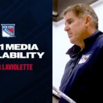 NYR Practice: Peter Laviolette Media Availability | Oct. 11, 2024