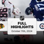 Blackhawks at Jets | October 11, 2024 | NHL Full Game Highlights